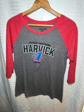 Kevin Harvick NASCAR Raglan Tee Medium